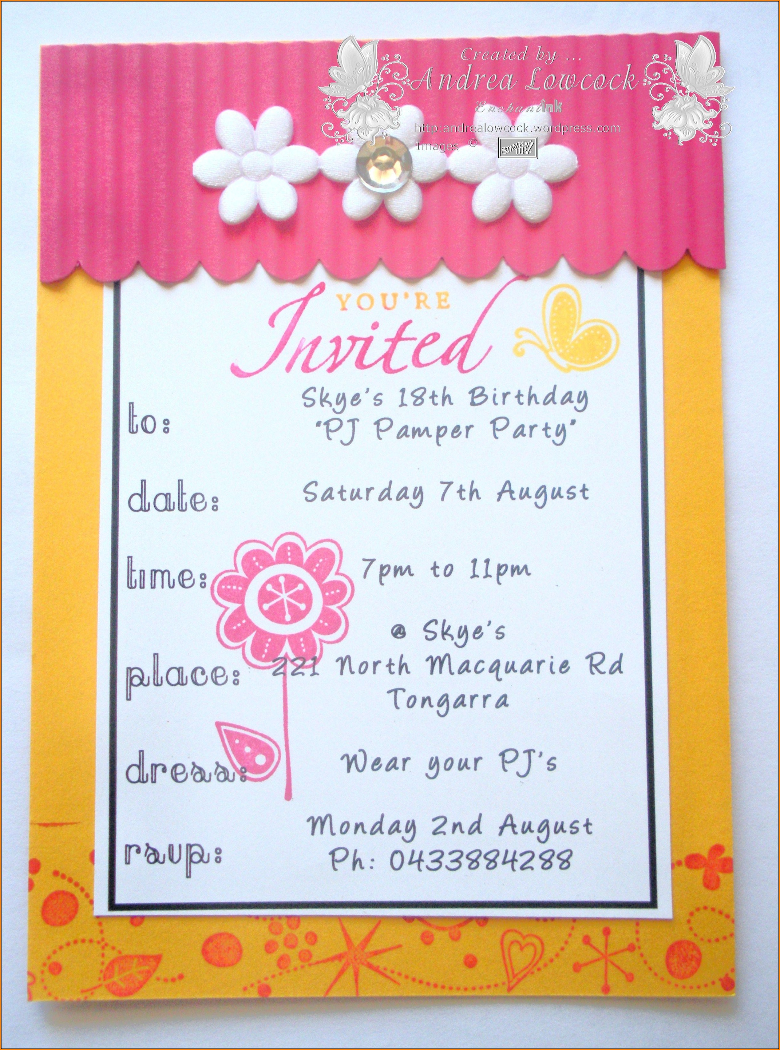 Birthday Invitation Card Template In Marathi