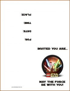 Birthday Party Invitation Templates Movie Theme