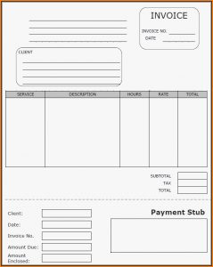 Blank Payroll Check Template