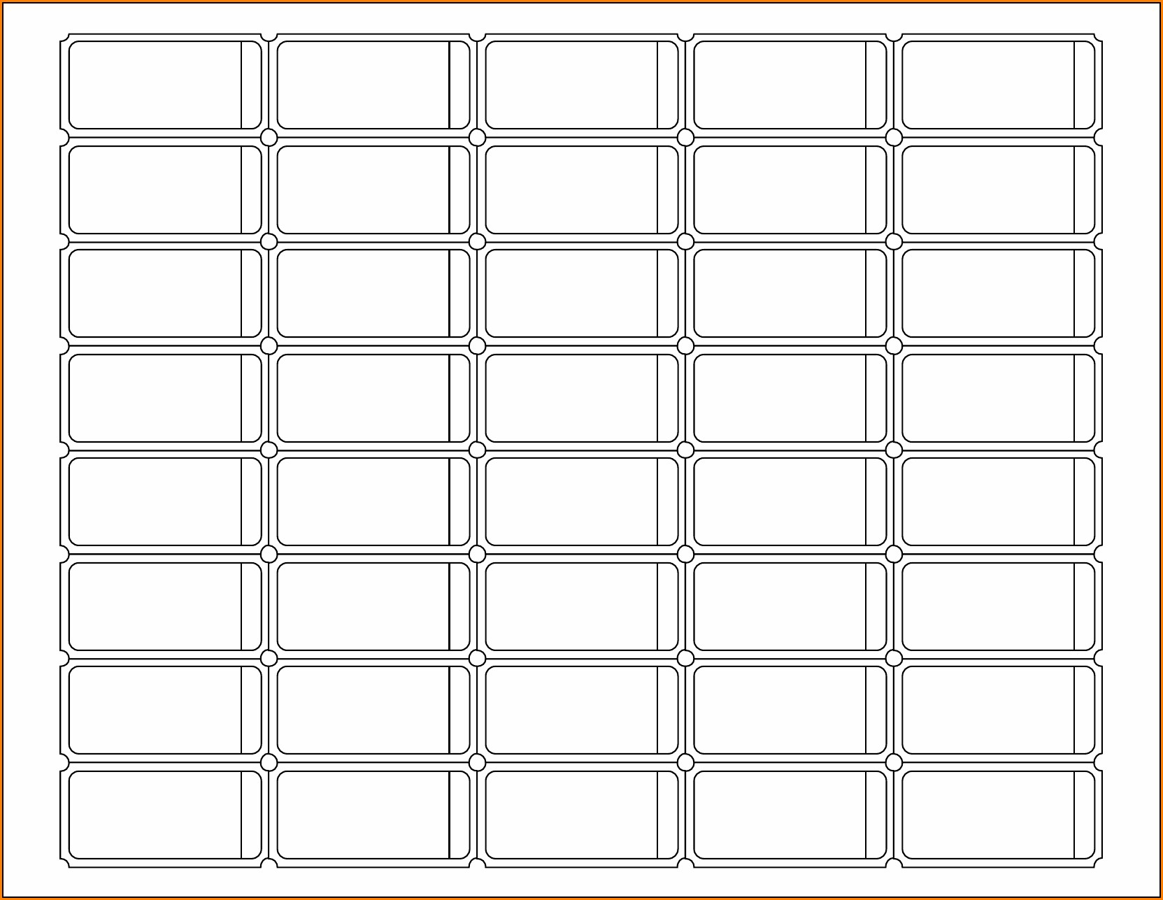 Blank Raffle Ticket Template