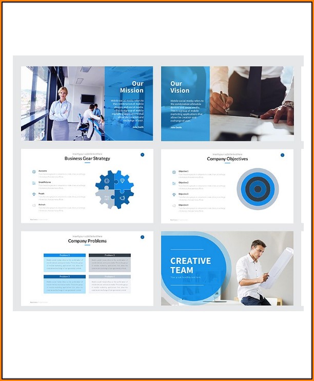 Business Proposal Template Psd Free