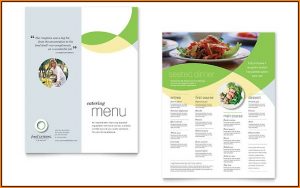 Catering Menu Template Word