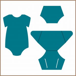 Diaper Invitation Template Cricut