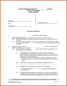 Divorce Settlement Agreement Template South Africa
