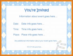 Downloadable Free Printable Baby Shower Invitations Templates For Boys