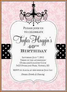 Editable Free Birthday Invitation Templates For Adults