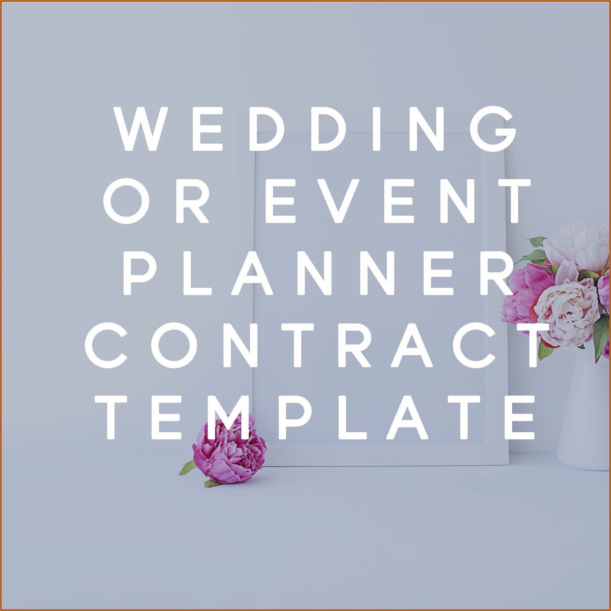 Event Planner Client Contract Template