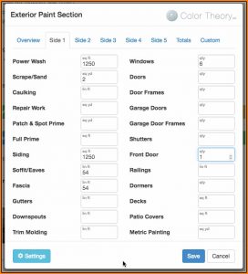Exterior Painting Estimate Template