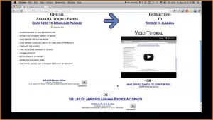 Free Alabama Divorce Forms