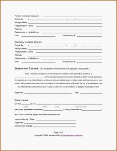 Free Printable Child Guardianship Forms