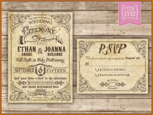 Free Steampunk Invitation Templates