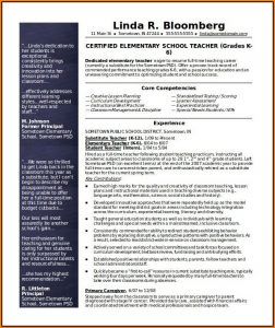 Free Teaching Resume Templates