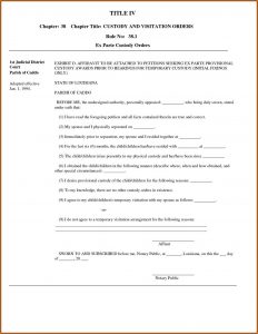Free Temporary Guardianship Form And Parental Consent Forms