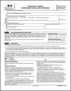 Free W9 Form Download