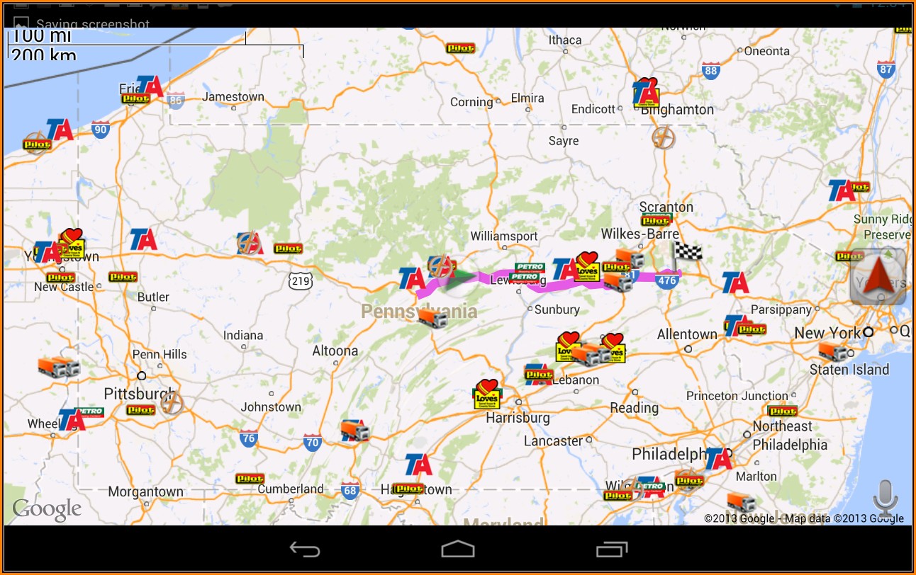 Google Maps For Semi Trucks