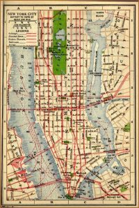 Historical Maps Of Manhattan