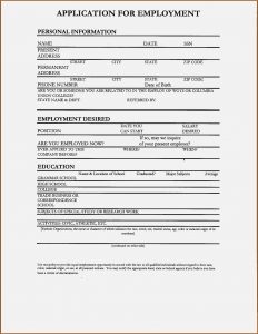 How To Fill Out A Resume For A Job