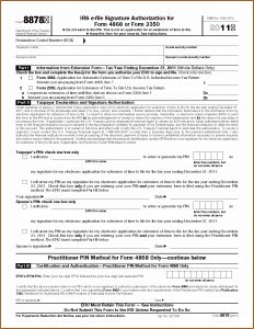 Irs Form 4868 E File