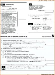 Irs Tax Form 1040ez Instructions 2017