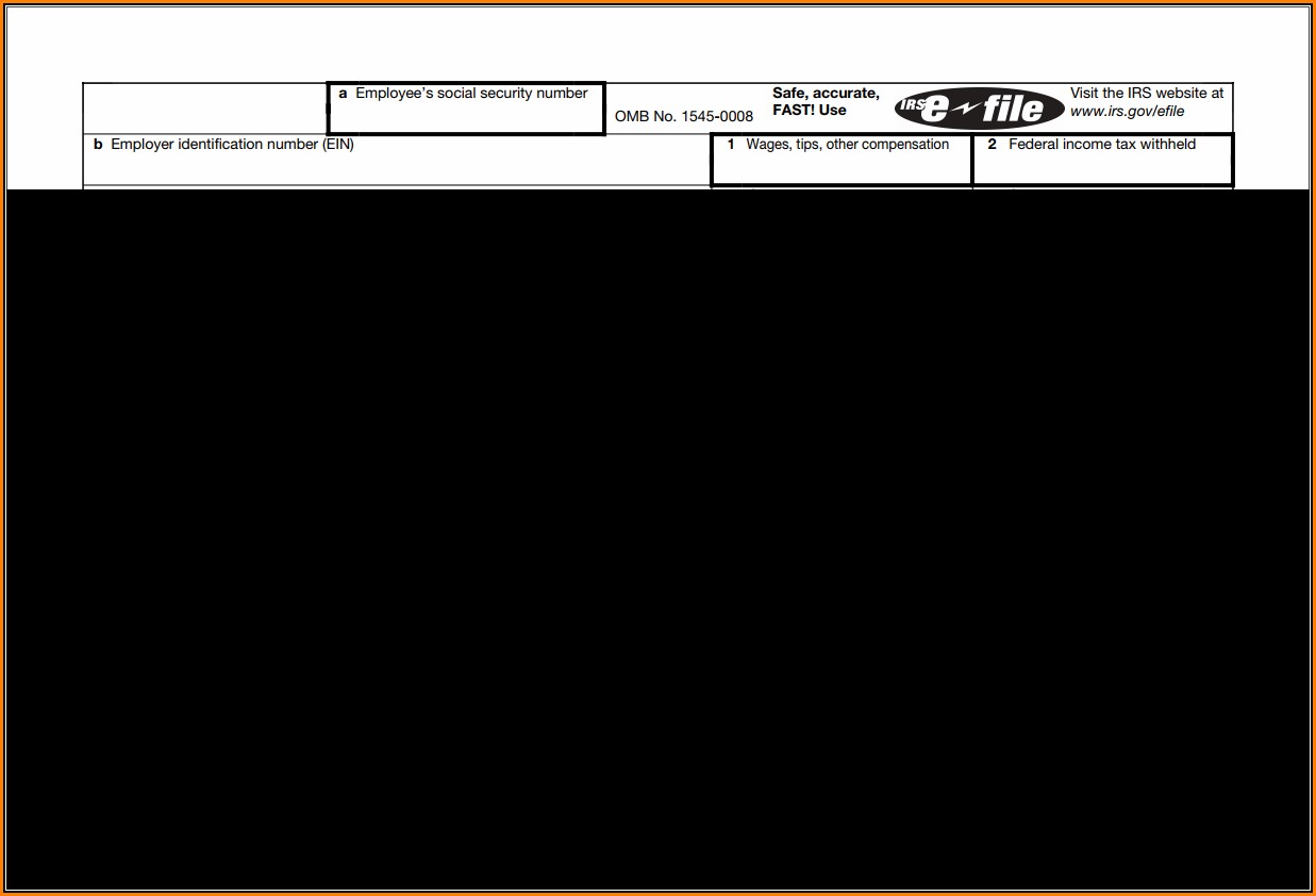 Irs W2 Forms