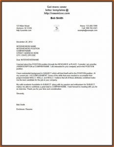 Job Application Letter For Hotel And Restaurant Management