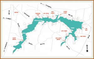 Lake Cherokee Lot Map