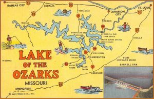 Lake Of The Ozarks Missouri Map