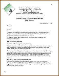 Landscape Design Proposal Template