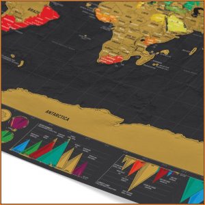 Luckies Scratch Map Deluxe