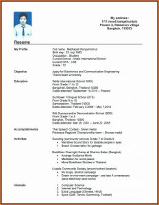 Make My Own Resume For Free