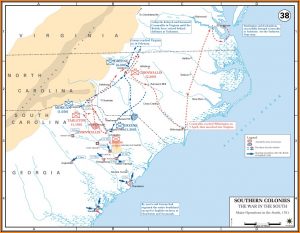 Map Of Civil War Battlefields In South Carolina
