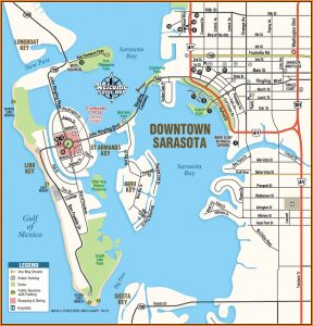 Map Of Downtown Sarasota