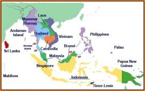 Maps Of Southeast Asian Countries