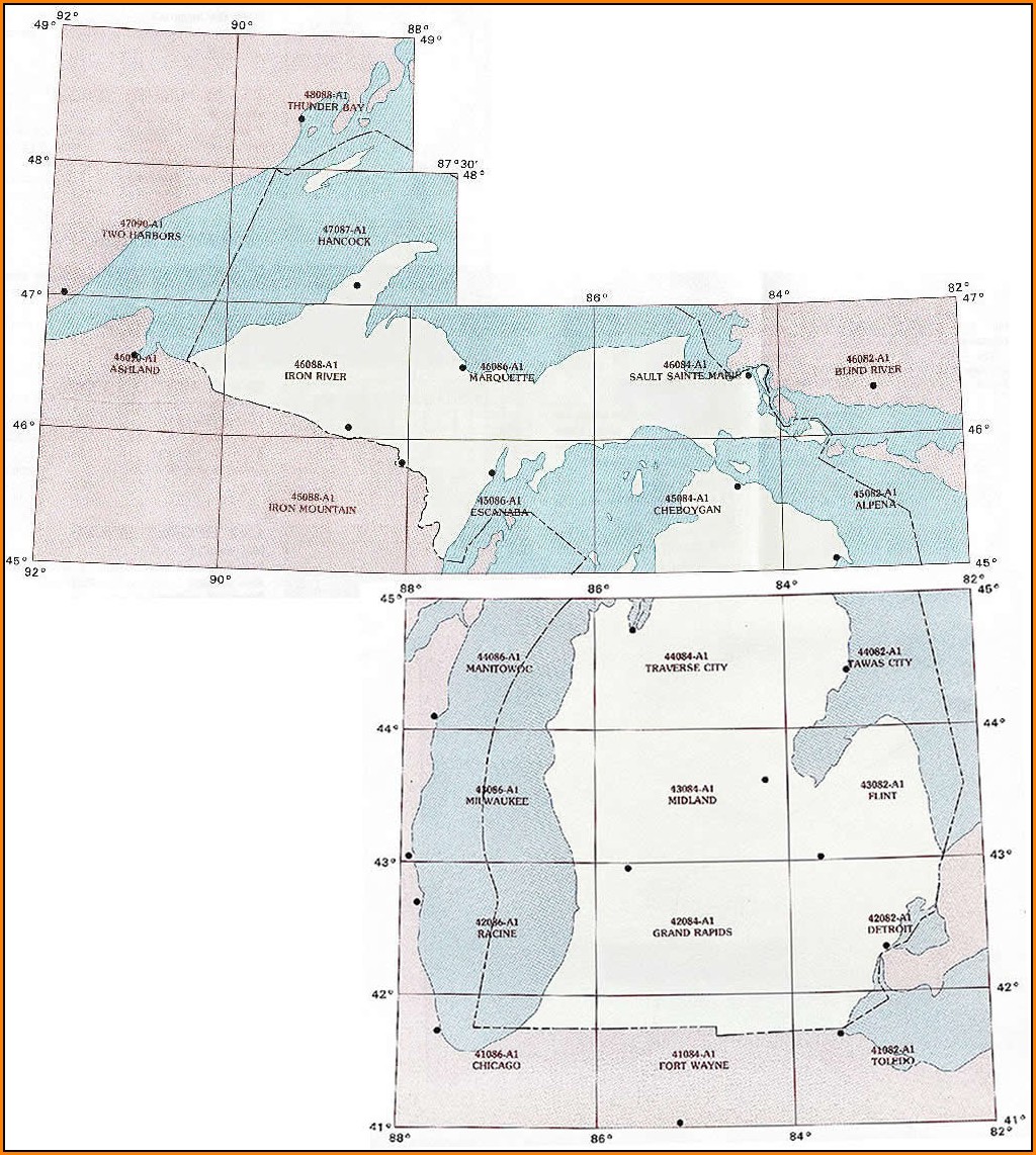 Michigan Topo Maps