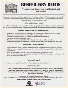 Missouri Beneficiary Deed Form