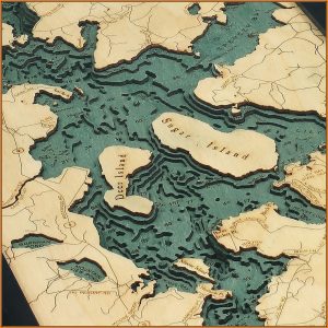 Moosehead Lake Maine Map