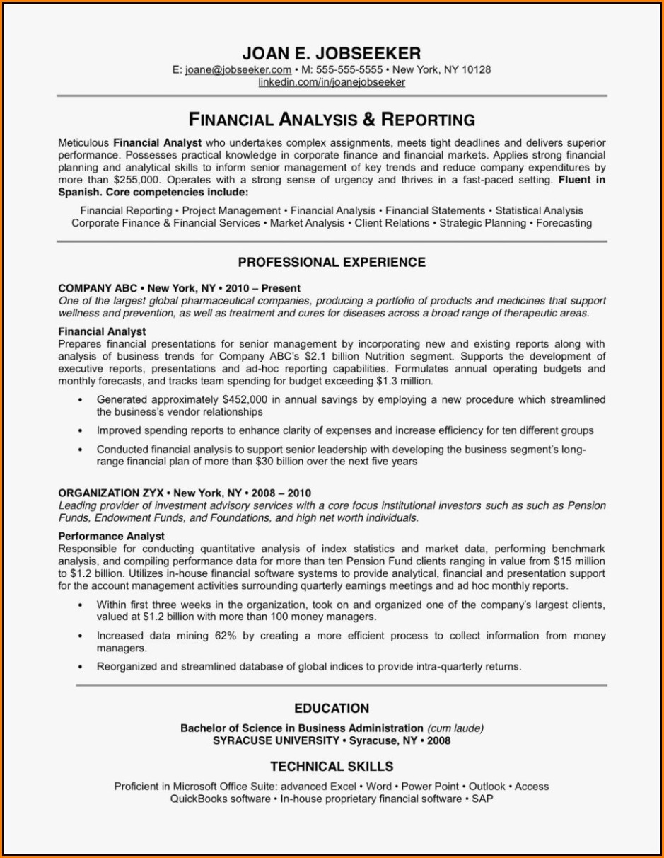 Most Effective Resume Templates