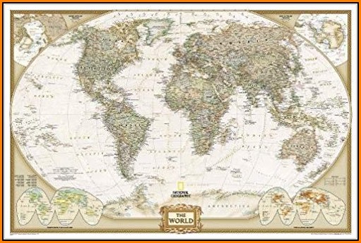 National Geographic Wall Maps