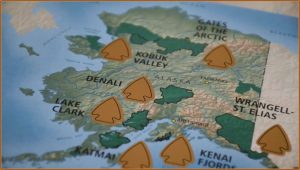 National Parks Scratch Off Map