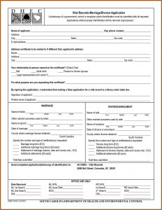 Nc Divorce Forms Pdf