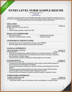 Nurse Resume Templates Free