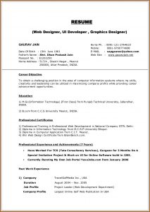 Online Free Resume Builder For Freshers