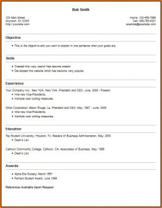 Online Resume Creator
