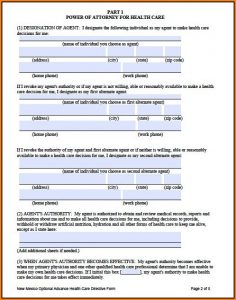 Power Of Attorney Form New Mexico