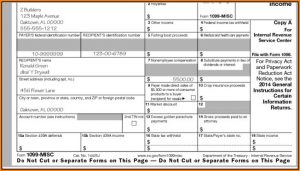 Printable 1099 Forms 2018
