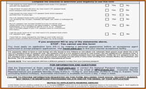 Printable Passport Renewal Form Canada