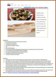 Recipe Cookbook Template Word