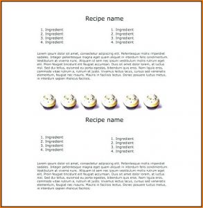 Recipe Cookbook Templates Free Download