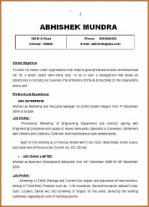 Resume Maker For Free Download