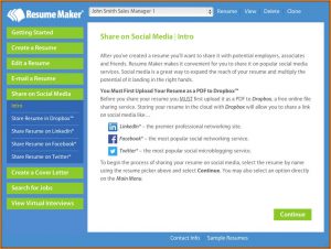 Resume Maker Software